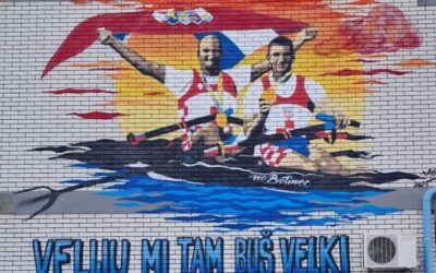 Mural – braća Sinković