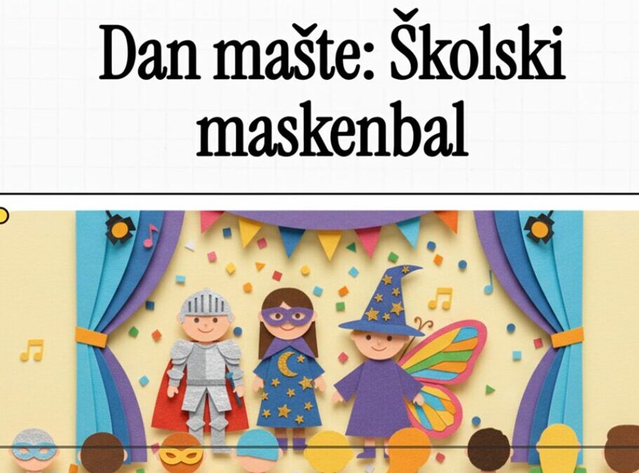 Maskenbal u razrednoj nastavi